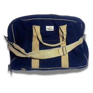 Vintage High Sierra Canvas Duffle Bag, Vintage Carry On Bag, Weekender Zip